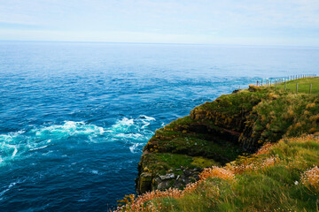 view of the coast of the sea