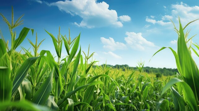 agriculture corn growing