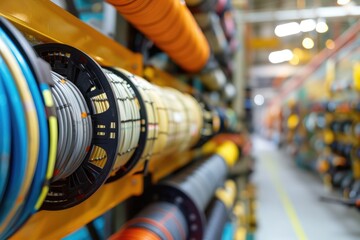 The final electrical wires undergo rigorous testing to ensure they meet safety and performance standards