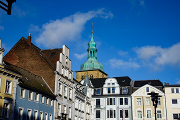 Atmospheric old building in a German town