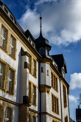 Atmospheric old building in a German town