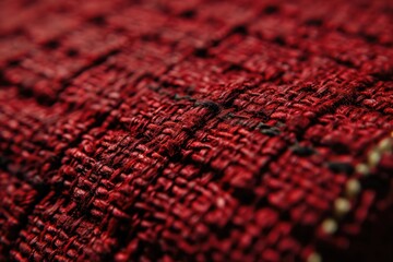 Burgundy Retro Texture: Vintage Red Material Background Design