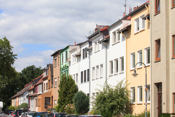 Wohngebäude , Mehrfamilienhäuser, Bremen, Deutschland