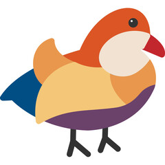 Mandarin Duck Icon