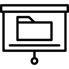 Presentation Folder Icon