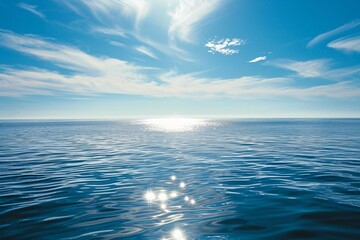 Obraz premium blue sky and sea