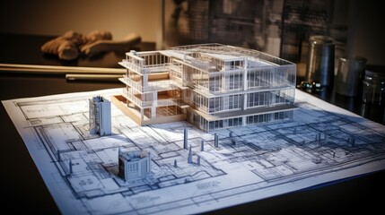 structure building with engineering plans