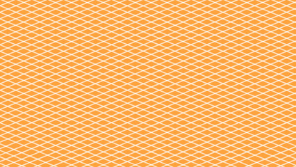 Obraz premium Orange and white diagonal geometric pattern