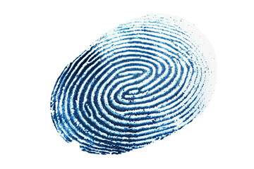 Fingerprint I Investigation on Transparent Background, PNG, Generative Ai