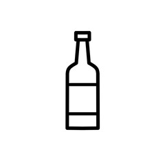 wine bottle illustration