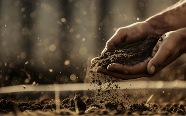 hands sifting the soil (2)