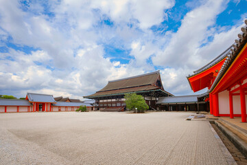 Kyoto Imperial Palace in Kyoto, Japan - 733845933