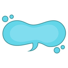 Doodle Bubble Speech Element Illustration