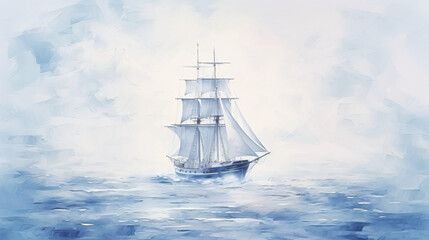 Sailboat ship