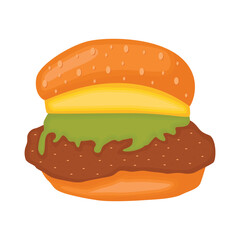 burger illustration
