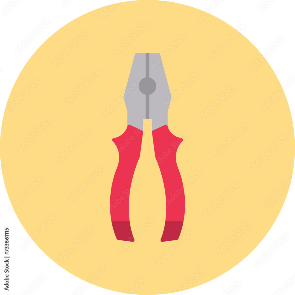 Wall mural Pliers Icon