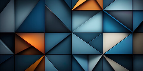 Abstract geometry in the photo, where lines and angles create a strict and modern visual i