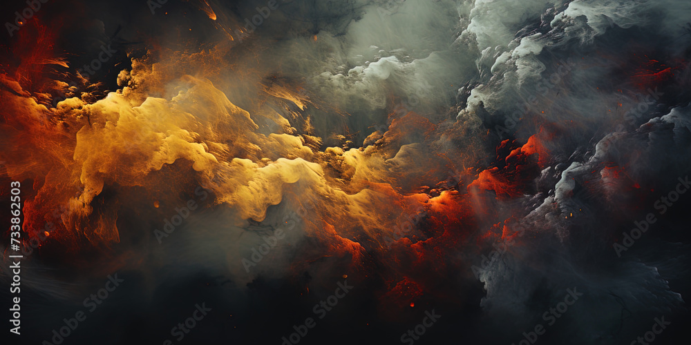 Canvas Prints an abstract photograph in which a mixture of abstract forms and textures creates a mystical effec