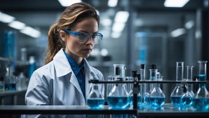scientist working in laboratory