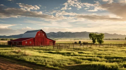 Foto op Canvas crops farm colorado © PikePicture