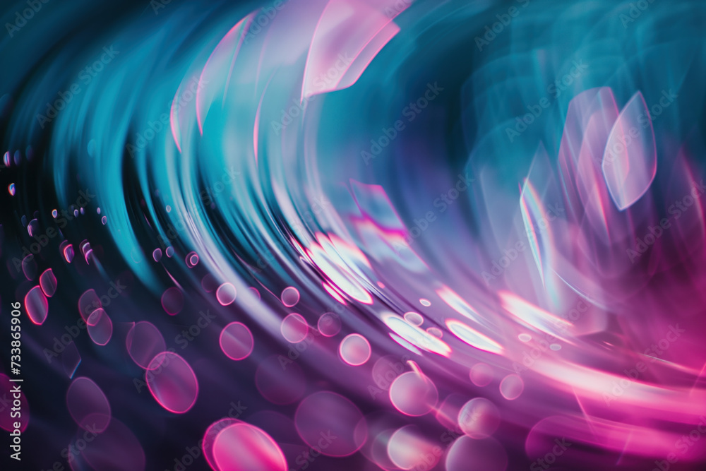 Poster speed motion blur. colorful light trails. abstract background image. created with generative ai tech