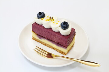 ブルーベリーチーズケーキ