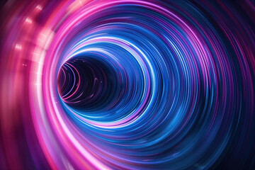Obraz premium Speed motion blur. Colorful light trails. Abstract background image. Created with Generative AI technology