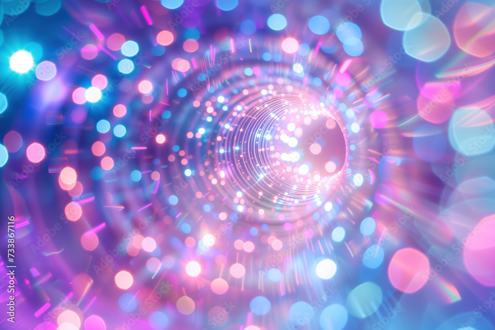 Poster speed motion blur. colorful light trails. abstract background image. created with generative ai tech
