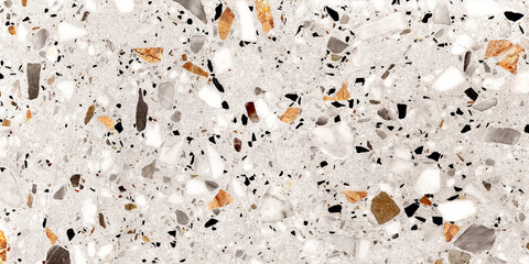Terrazzo texture. Polished concrete floor and wall pattern. Coloured surface marble and granite...