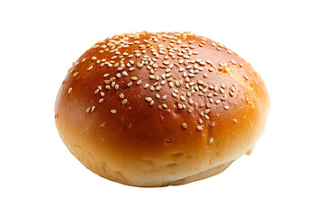 Bread Bliss Bun on Transparent Background, PNG