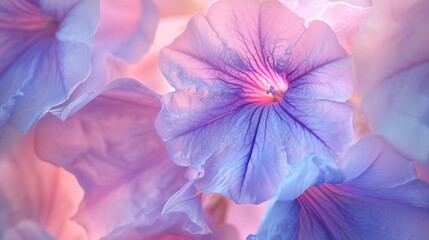 Petunia Bliss Ballet: A ballet of radiant blooms in a dance of pure bliss.