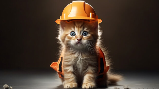 Cats as Construction Workers