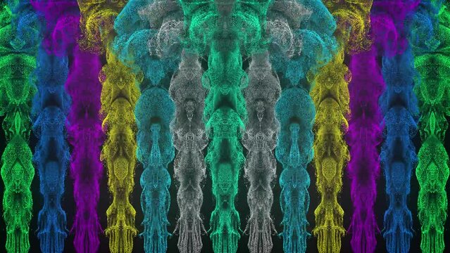 Psy Vivid Smoke Motion Background