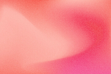 Retro pink grainy texture. Bright smooth noise gradient wallpaper with copy space. Aesthetic pink shades backdrop for product display, websites, presentations, flyers.