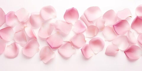 Obraz na płótnie Canvas pink rose petals background