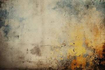 Fototapeta na wymiar Dirty and Scratched Concrete Wall Background Texture