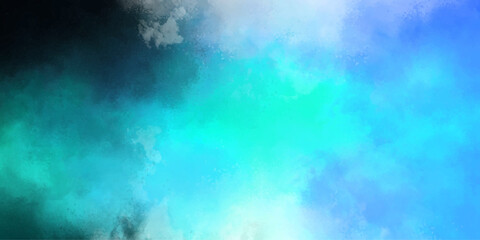 Fototapeta na wymiar Mint Sky blue ice smoke overlay perfect,vector desing galaxy space burnt rough smoke isolated.dreamy atmosphere.horizontal texture.crimson abstract,dreaming portrait,abstract watercolor. 