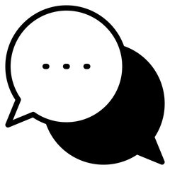 Speech bubble icon