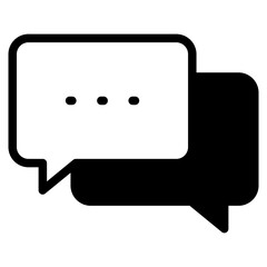 Speech bubble icon