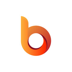 B letter logo icon