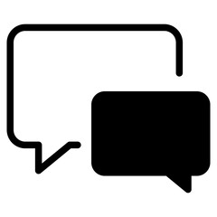 Naklejka premium Speech bubble icon