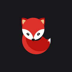 Fox colorful logo icon