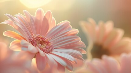 Blossom revealing its petals, touched by Grow Your Own's soft colors