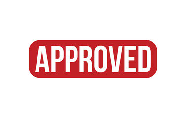 Approved stamp red rubber stamp on white background. Approved stamp sign. Approved stamp.Approved stamp red rubber stamp on white background. Approved stamp sign. Approved stamp.