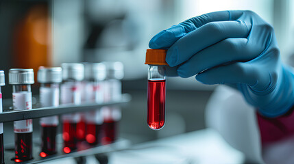 photo of a doctor holding a vaccine syringe