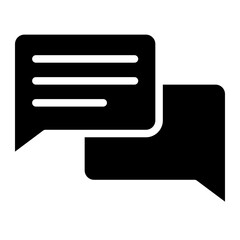 Speech bubble icon