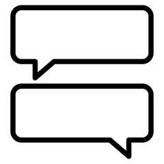 Speech bubble icon