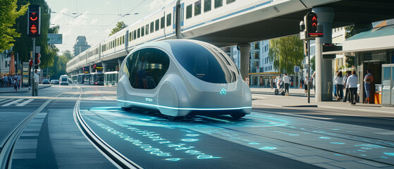 Futuristic Urban Transport - Next-Generation Urban Mobility