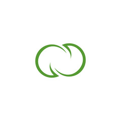 green leaf logo