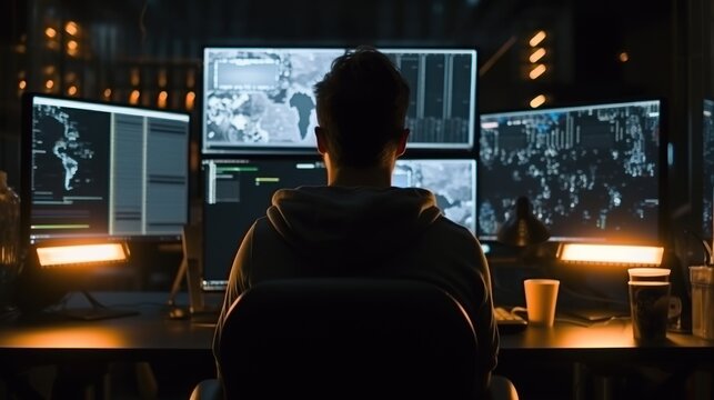 Programmers sit in front of the computer and write the source code and make changes to it